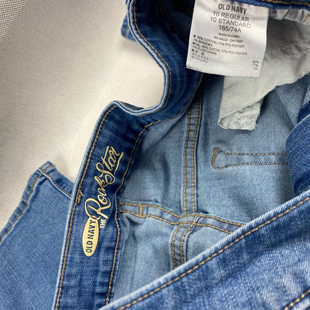 π Old Navy Rockstar Jeans Sz.10 π - Picture 6 of 13